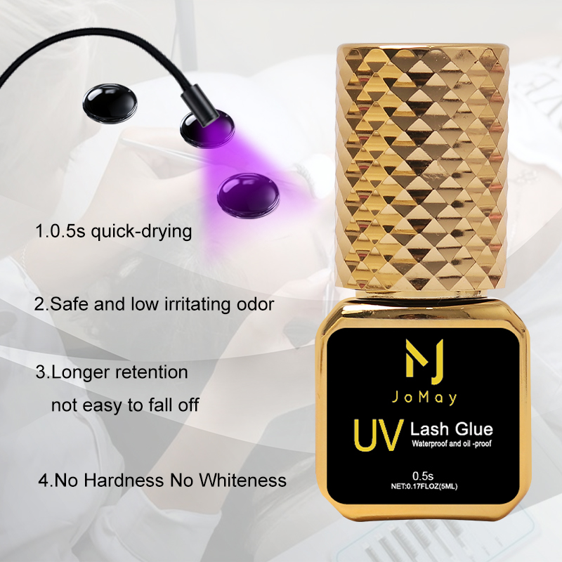 Eyelash Extension Uv - JOMAY 5 مللي رموش لاصقة 0.5S