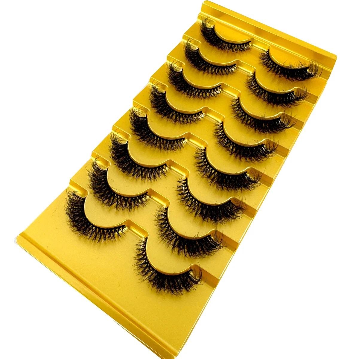 Eyelash Extension Cat Eye Wispy - AMSDCN 8 أزواج جديدة من الرموش