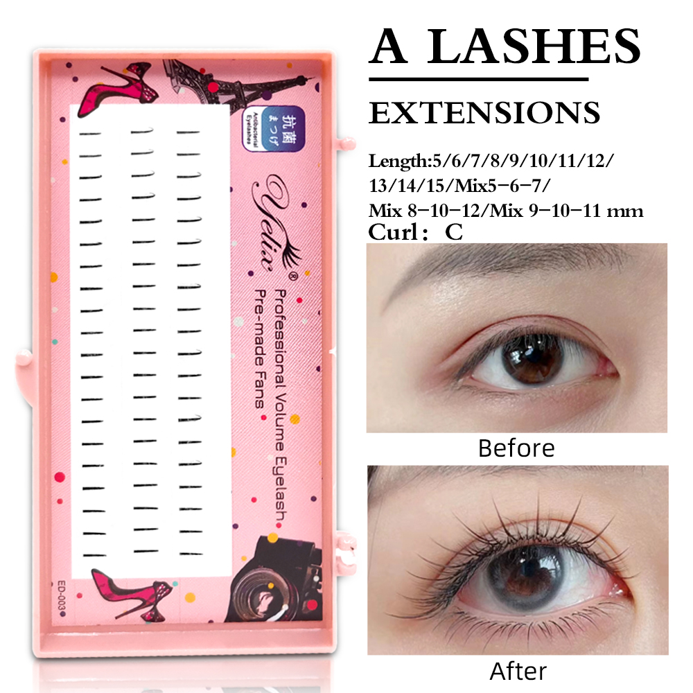 Eyelash Extension Individual - رموش ييليكس الطبيعية الناعمة الفردية، رموش