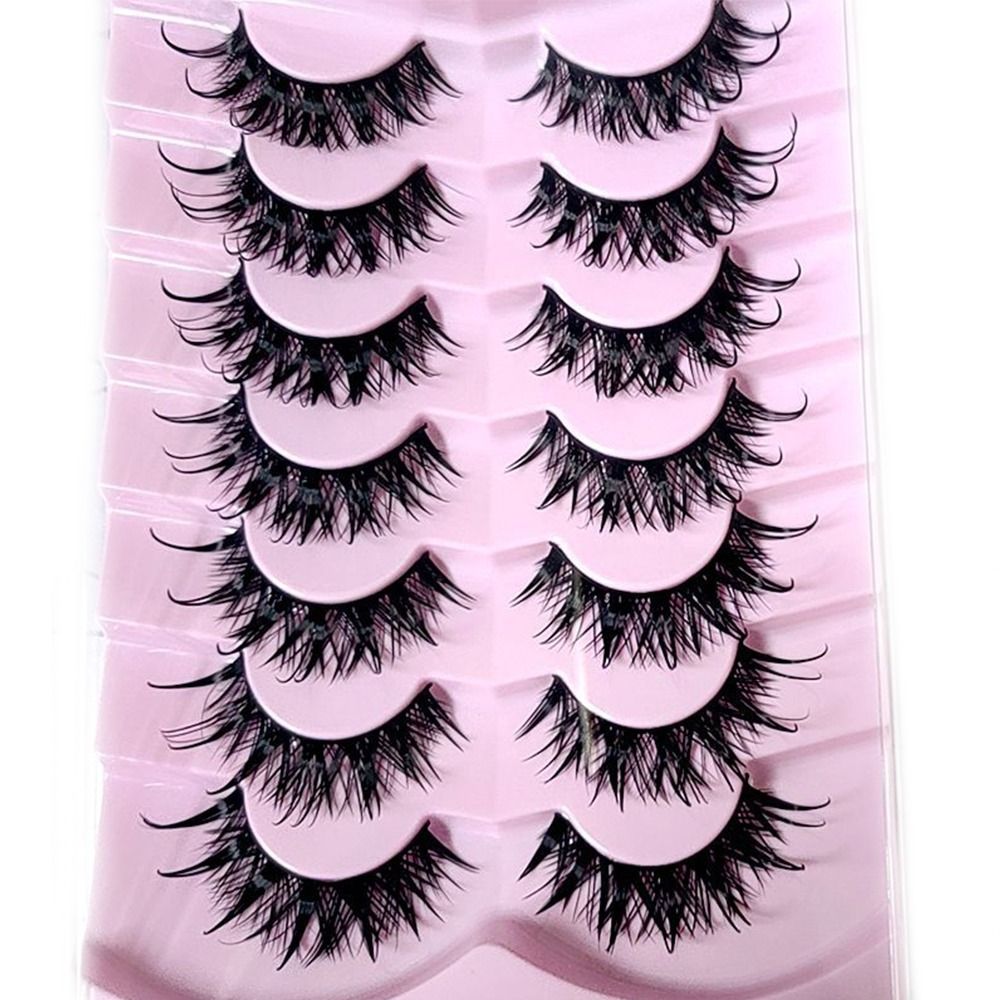 Eyelash Extension Wet Look - رموش مانغا كثيفة بمظهر رطب، رموش