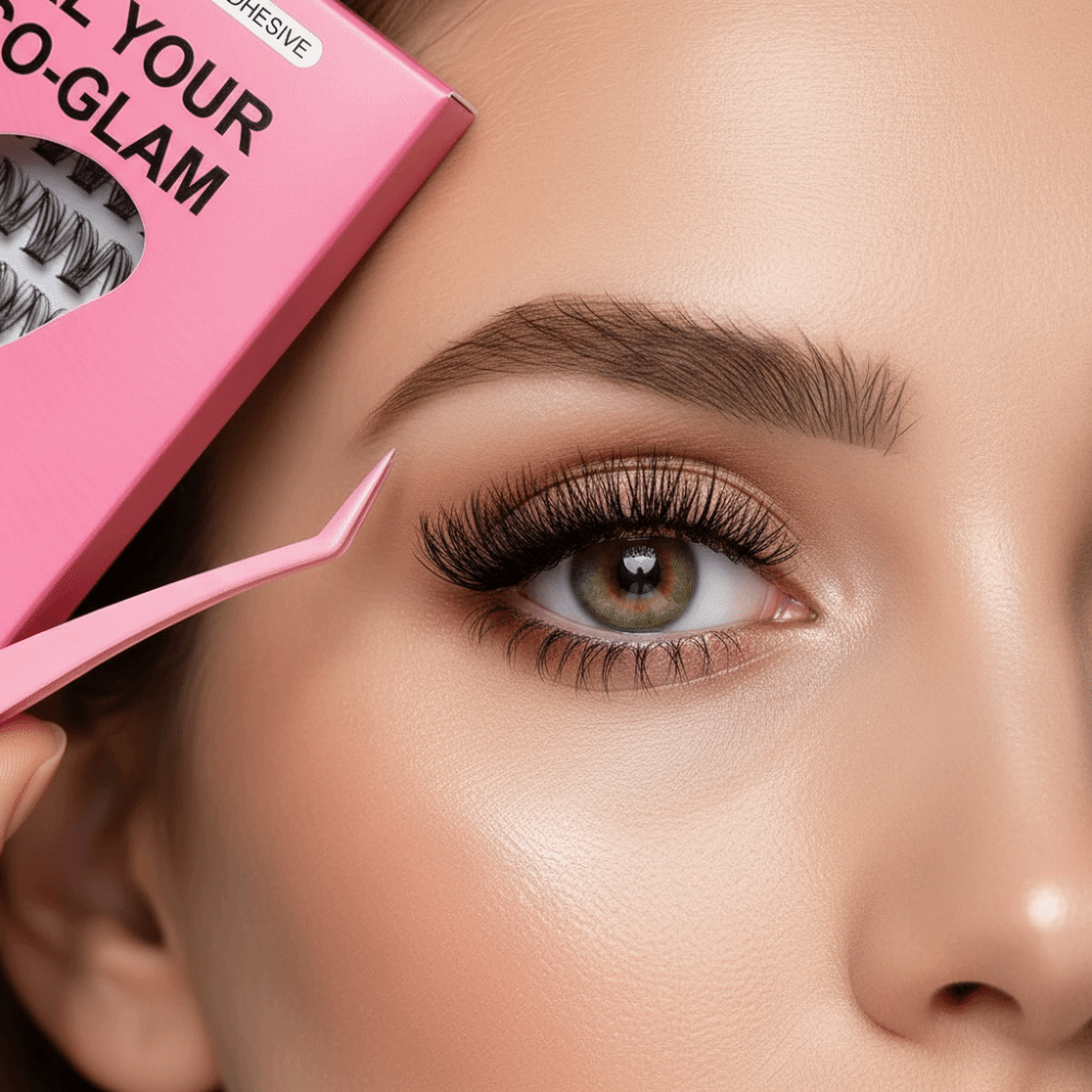 Eyelash Extension Repair - طقم تمديد الرموش بمظهر طبيعي للتركيب