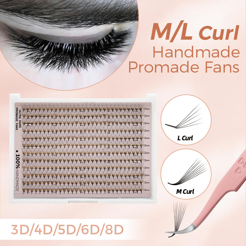 Eyelash Extension Or Extensions - 360/600 رموش صناعية جاهزة على شكل