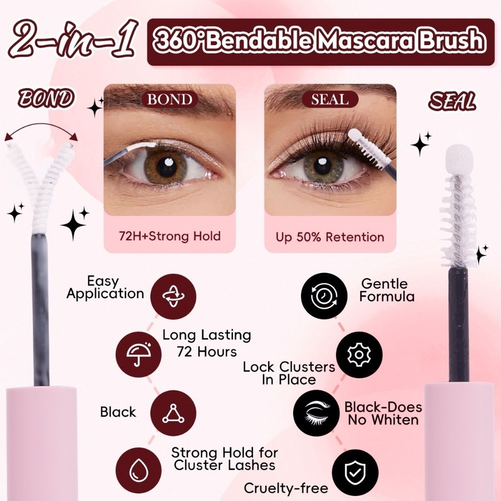 Eyelash Extension Or Extensions - رموش صناعية بطول 8-18 مم، طقم
