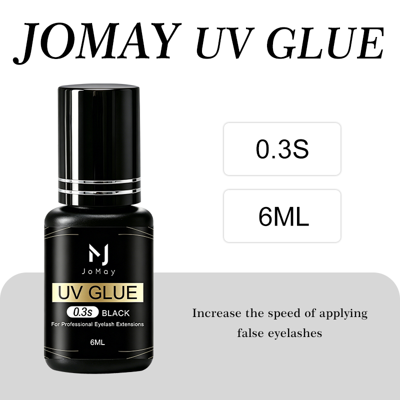 Eyelash Extension Uv - غراء JOMAY 6 مل بالأشعة فوق