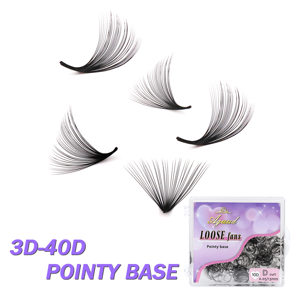 Eyelash Extension For Asian Eyes - AGUUD 30D 40D العنقودية فضفاضة المشجعين