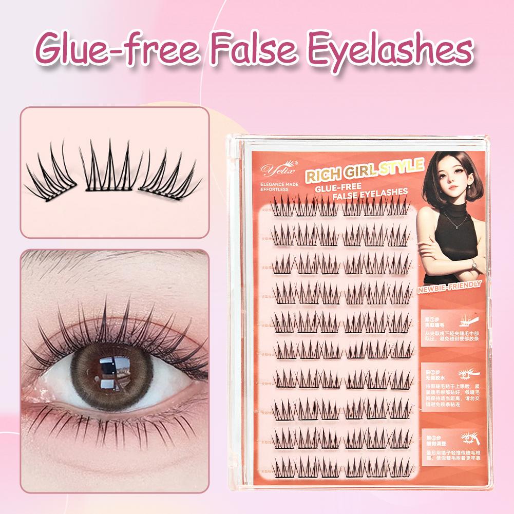 Eyelash Extension Korea - الكورية خالية من الغراء الرموش الصناعية