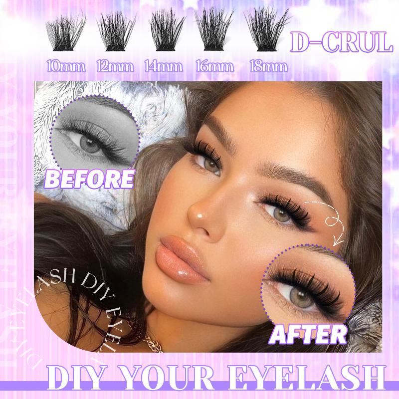 رموش عنقودية للتركيب الذاتي، ص - مراجعة Eyelash Extension Individual وسعره