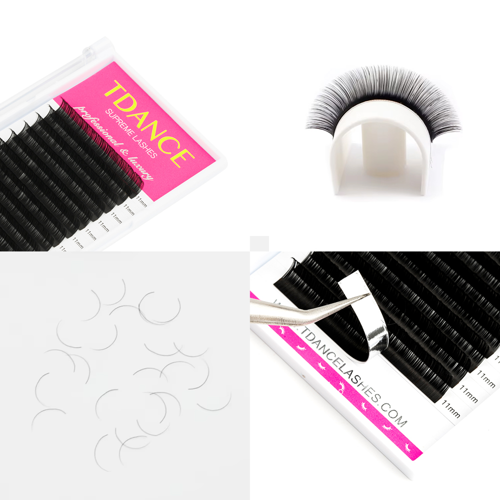 TDANCE رمش تمديد 16 صفوف كوريا - مراجعة Eyelash Extension Korea وسعره