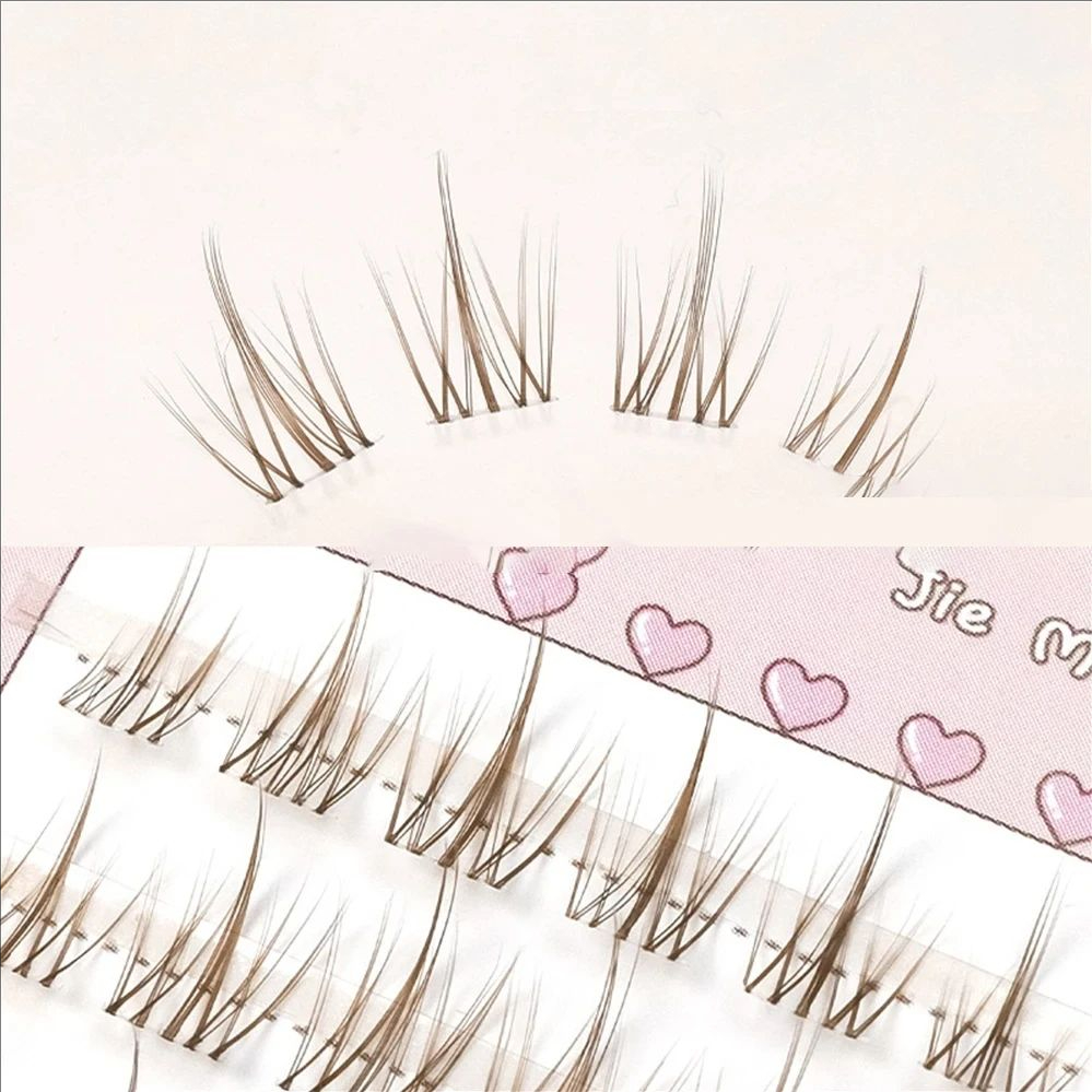 MIAOJIE براون عباد الشمس الرمو - مراجعة Eyelash Extension In Chinese وسعره