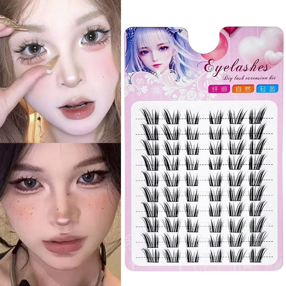 قابلة لإعادة الاستخدام عين الق - مراجعة Eyelash Extension Wet Look وسعره