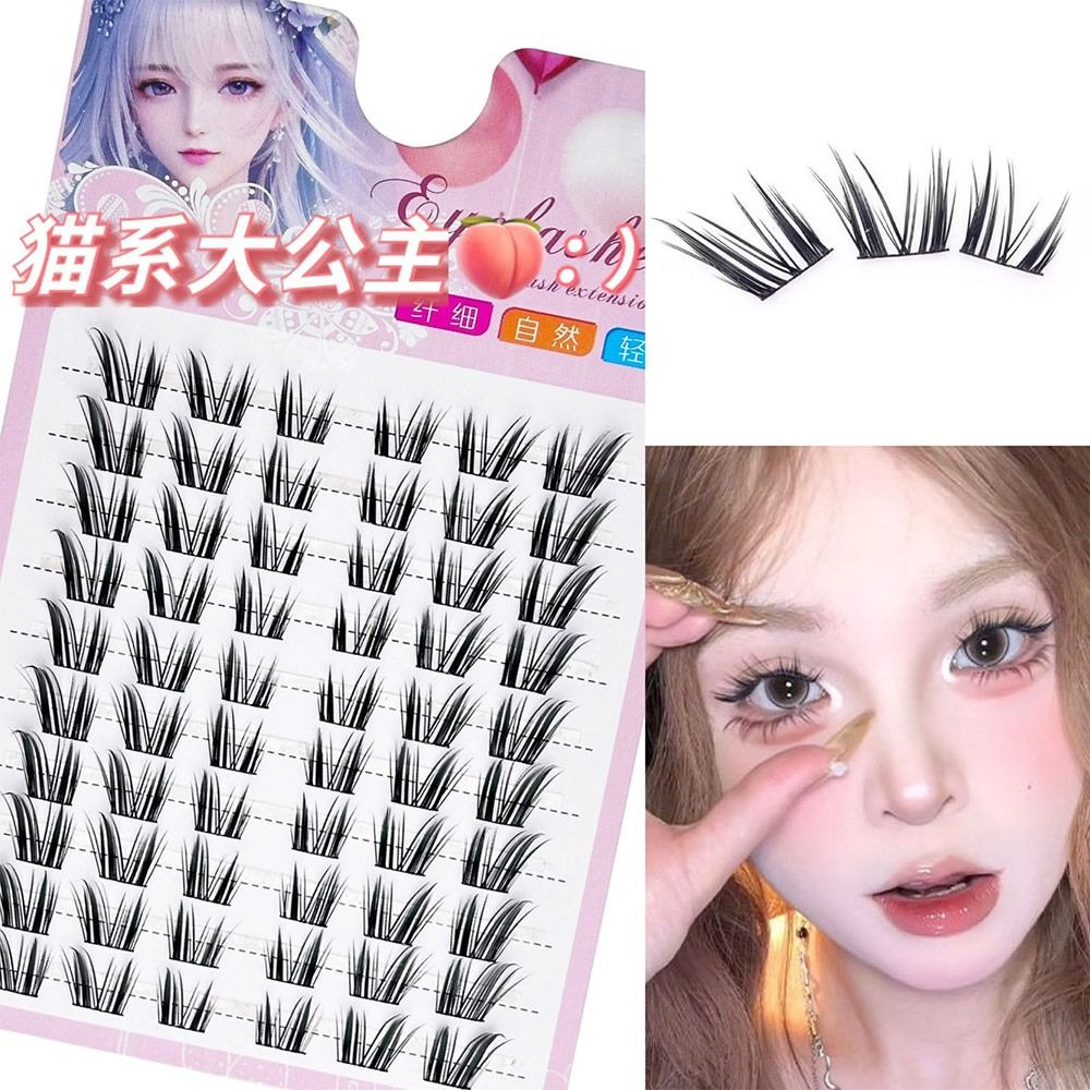 قابلة لإعادة الاستخدام عين الق - مراجعة Eyelash Extension Wet Look وسعره