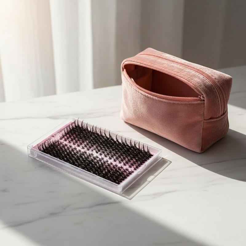 14 صف من الرموش الصناعية الفرد - مراجعة Eyelash Extension Or Extensions وسعره