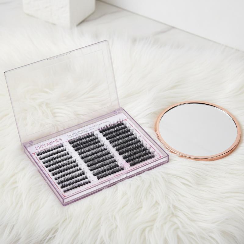 رموش عنقودية 30 صفًا، 8-16 مم، - مراجعة Eyelash Extension Individual وسعره