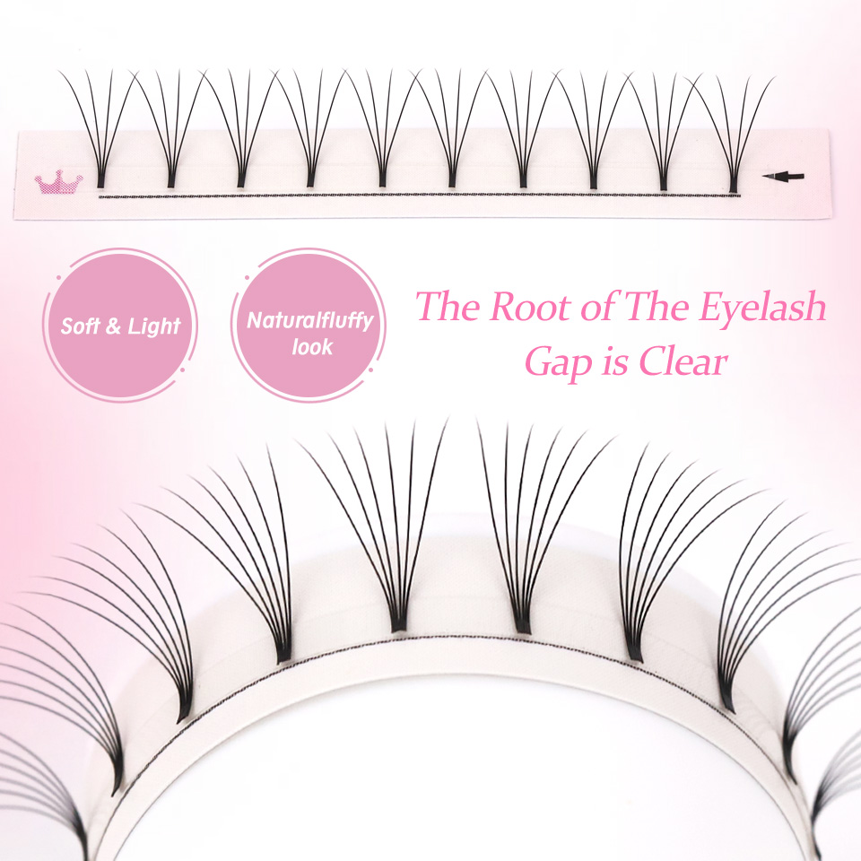 AGUUD مراوح حجم طبيعية ناعمة م - مراجعة Eyelash Extension For Asian Eyes وسعره