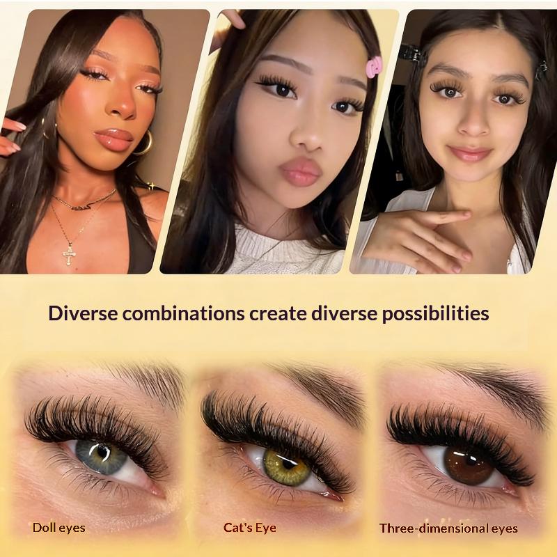 طقم جديد لتمديد الرموش بدون غر - مراجعة Eyelash Extension Individual وسعره
