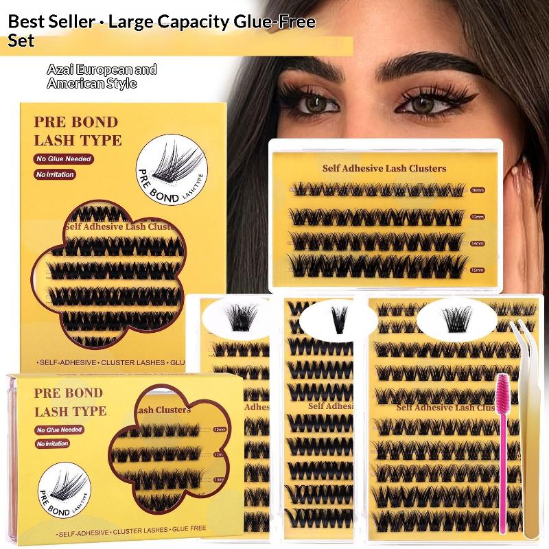 طقم جديد لتمديد الرموش بدون غر - مراجعة Eyelash Extension Individual وسعره