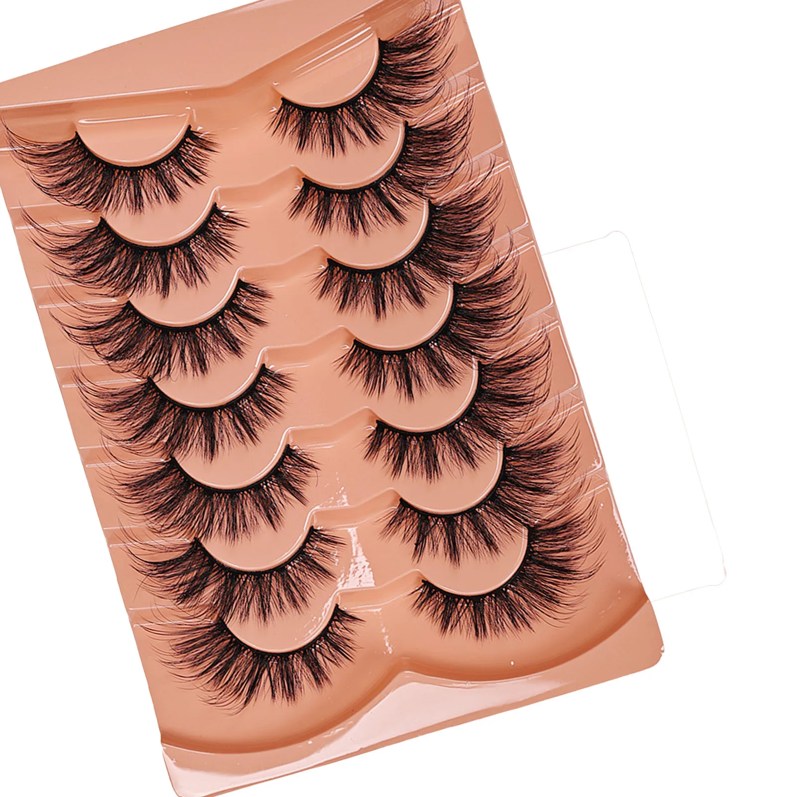 7 أزواج من الرموش الصناعية ثلا - مراجعة Eyelash Extension Cat Eye Wispy وسعره
