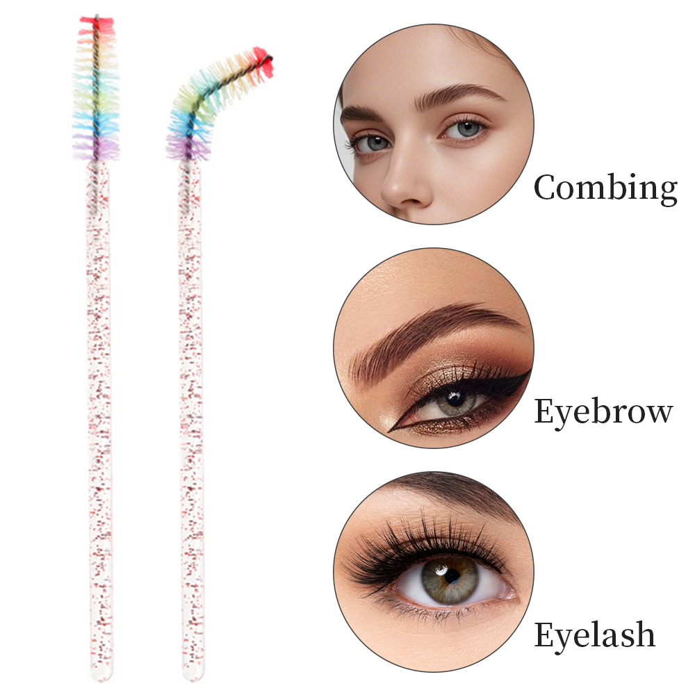 50 قطعة فرشاة رموش كريستالية ق - مراجعة Eyelash Extension Repair وسعره