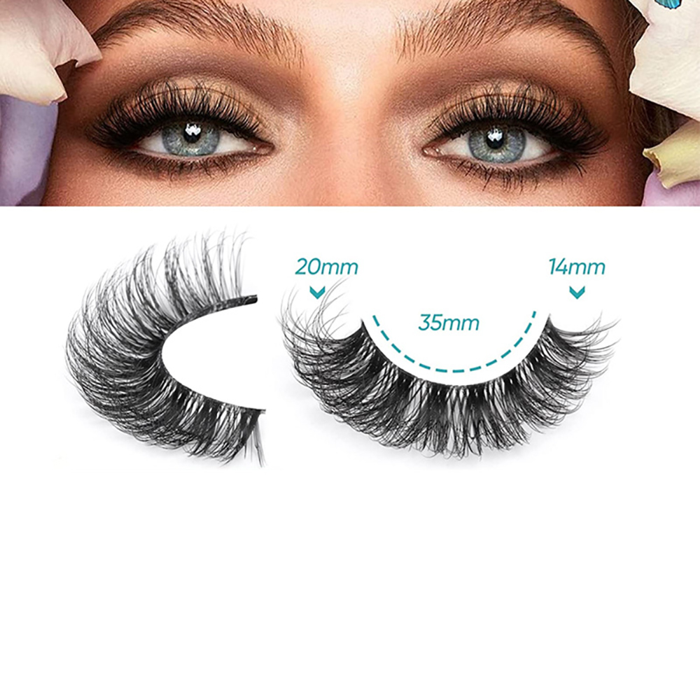 رموش مينك صناعية رقيقة للغاية  - مراجعة Eyelash Extension Cat Eye Wispy وسعره