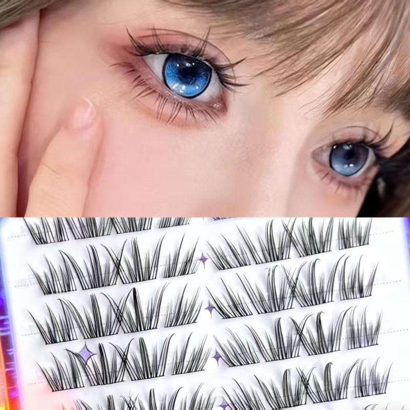 رموش صناعية طبيعية من الريش قا - مراجعة Eyelash Extension Individual وسعره