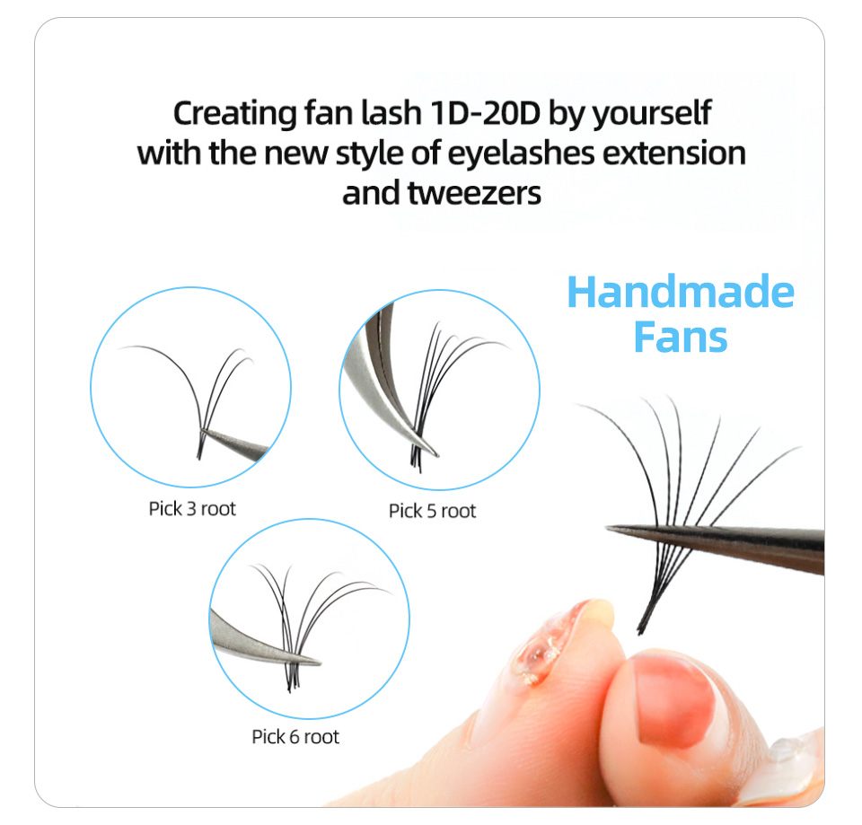 AGUUD 16 صف طويل 16-20 مللي مت - مراجعة Eyelash Extension For Asian Eyes وسعره