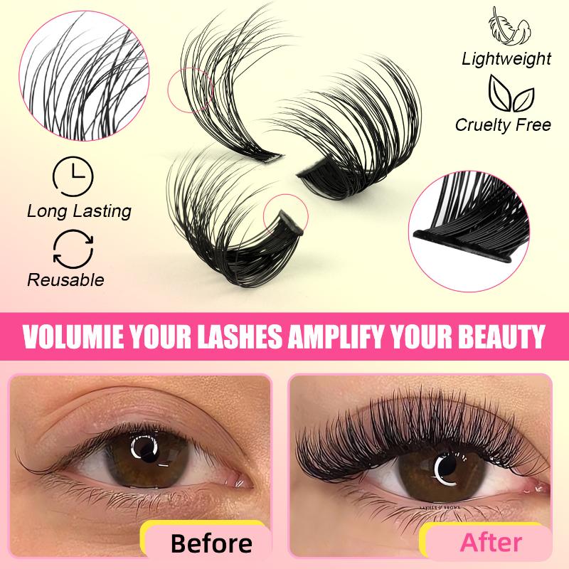 طقم رموش عنقودية، رموش فردية،  - مراجعة Eyelash Extension Individual وسعره