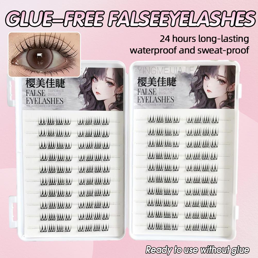 رموش صناعية خالية من الغراء عل - مراجعة Eyelash Extension Korea وسعره