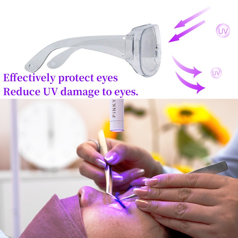 نظارات واقية من الأشعة فوق الب - مراجعة Eyelash Extension Uv وسعره