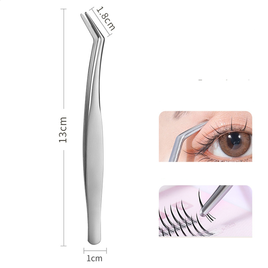7 قطع من ملاقط تمديد الرموش ال - مراجعة Eyelash Extension Or Extensions وسعره