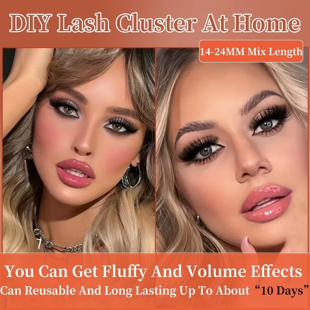 رموش صناعية طويلة الأمد بتجعيد - مراجعة Eyelash Extension Or Extensions وسعره