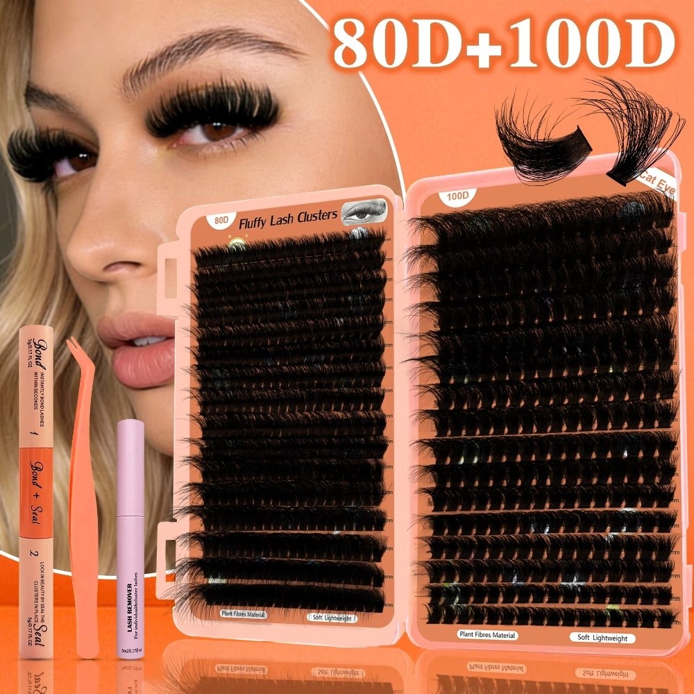 رموش صناعية طويلة الأمد بتجعيد - مراجعة Eyelash Extension Or Extensions وسعره