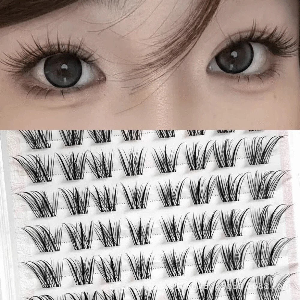 رموش صناعية كاملة يدوية الصنع  - مراجعة Eyelash Extension In Chinese وسعره